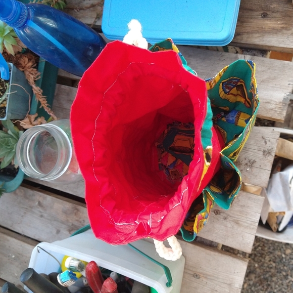 Vintage Native American print bucket bag - Picture 10 of 10